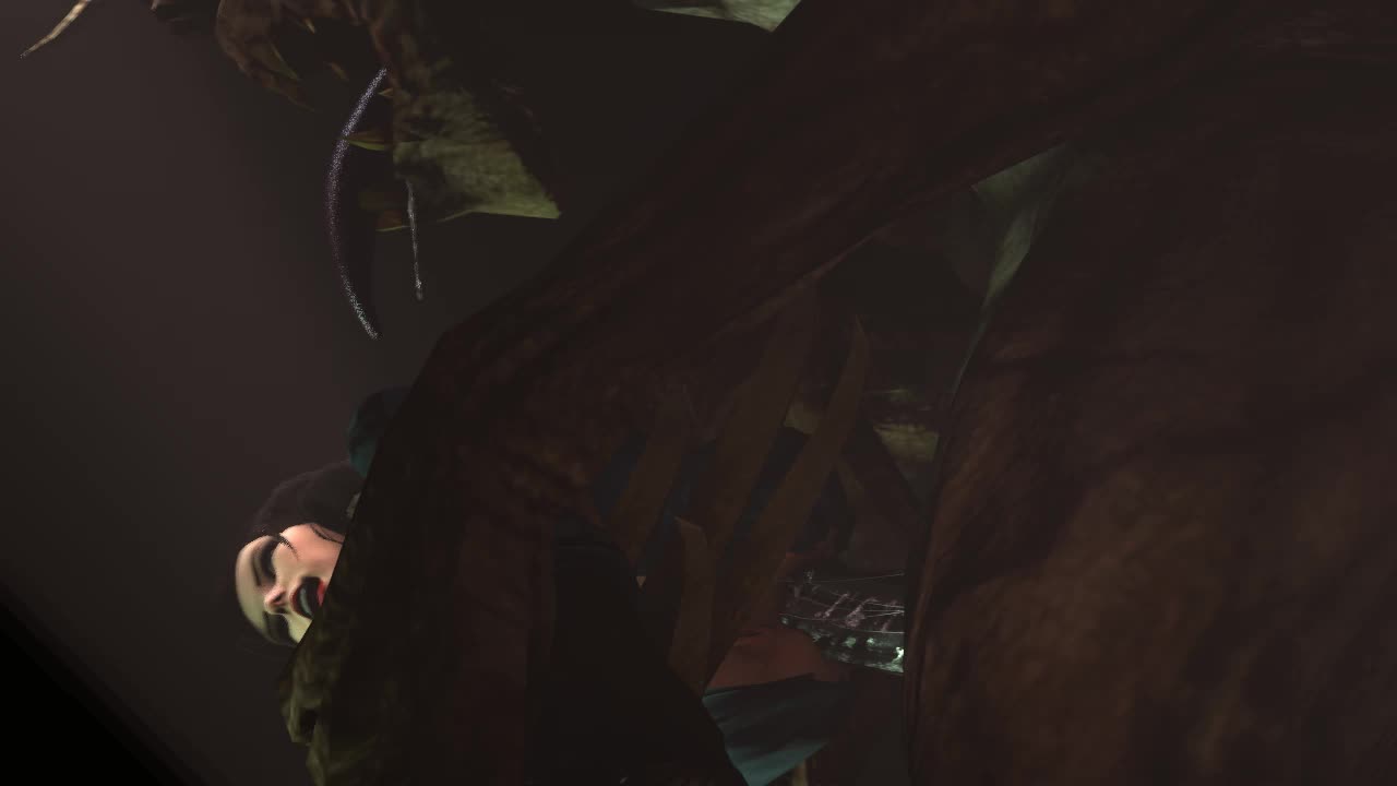 3D Animated Bioshock_Infinite Deathclaw Elizabeth Fallout awfulsfm // 1280x720 // 7.6MB // webm