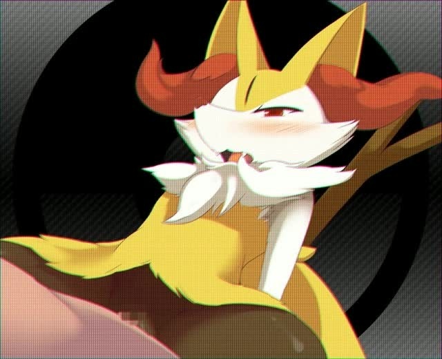 Animated Braixen_(Pokemon) Pokemon // 640x520 // 482.2KB // webm