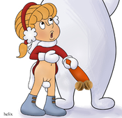 Christmas Frosty_The_Snowman Frosty_the_Snowman_(series) Karen helix // 1542x1500 // 938.3KB // png