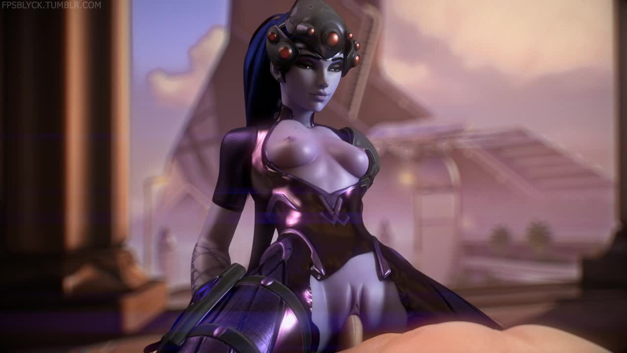 3D Animated Blender Overwatch Widowmaker // 1280x720 // 13.6MB // webm