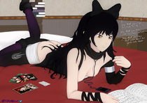 Blake_Belladonna Necromalock Pyrrha_Nikos RWBY // 1156x816 // 473.2KB // jpg