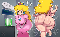 Princess_Peach Super_Mario_Bros mekaatomic // 3358x2101 // 679.6KB // jpg