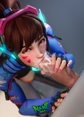 3D Blender D.Va Eclair-Stones Overwatch // 2764x3840 // 955.4KB // jpg