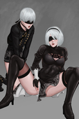 Android_2B Android_9S Nier Nier_Automata // 2480x3694 // 2.2MB // jpg