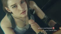 3D Animated Blender BulgingSenpai_(Artist) Jill_Valentine Resident_Evil Resident_Evil_3_Remake // 800x450 // 7.8MB // webm