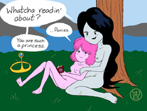 Adventure_Time ColdFusion Marceline_the_Vampire_Queen Princess_Bubblegum // 1000x750 // 364.0KB // jpg