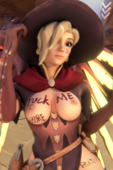 3D Blender Mercy Overwatch verisimal // 1000x1500 // 1.5MB // png