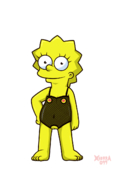 Lisa_Simpson The_Simpsons xierra099 // 821x1217 // 202.3KB // png