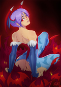 Darkstalkers Lilith_Aensland Tovio_Rogers // 1131x1600 // 183.7KB // jpg