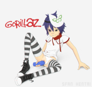 Gorillaz Noodle Sfan // 1600x1507 // 556.5KB // png