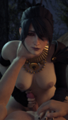 3D Blender Dragon_Age Morrigan_(Dragon_Age) bluelightsfm // 1080x1920 // 2.4MB // png