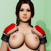 3D King_of_Fighters Mai_Shiranui // 1078x1079 // 373.1KB // jpg