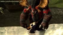 Animated Korbendallas Pandaren Source_Filmmaker Tauren World_of_Warcraft // 1280x720 // 8.4MB // webm