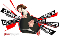 BeelzTheBoss Makoto_Niijima Persona_5 // 3441x2185 // 2.6MB // png