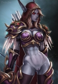 Sylvanas_Windrunner World_of_Warcraft dandonfuga // 3900x5647 // 1.3MB // jpg