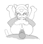 Animated Maniac Polly_Esther Samurai_Pizza_Cats // 698x717 // 440.9KB // gif