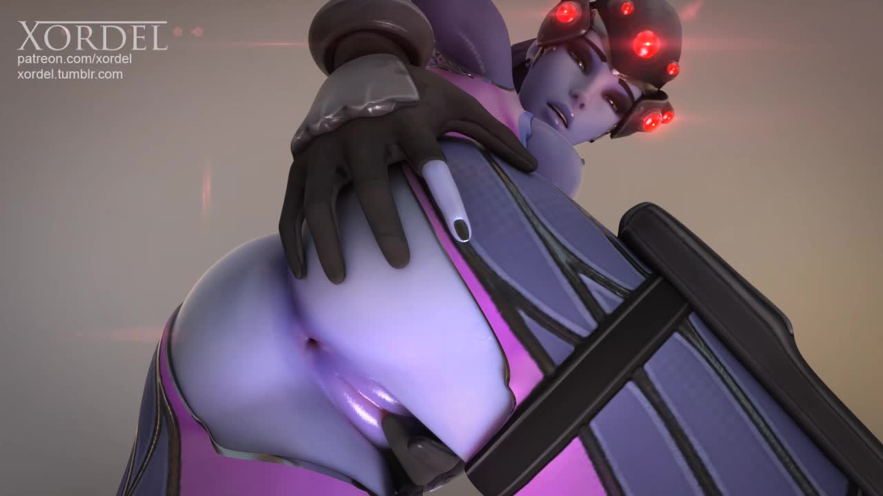 3D Animated Blender Overwatch Widowmaker Xordel // 1280x720 // 1.5MB // webm