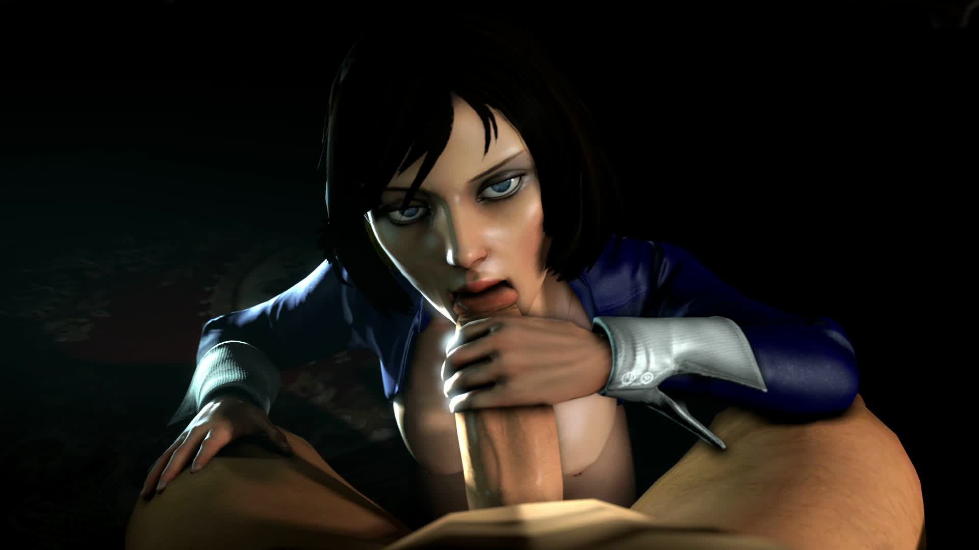 3D Animated Bioshock Bioshock_Infinite Elizabeth Source_Filmmaker Xentho // 1920x1080 // 6.3MB // webm