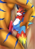 Digimon Flamedramon rouko // 662x920 // 362.6KB // jpg