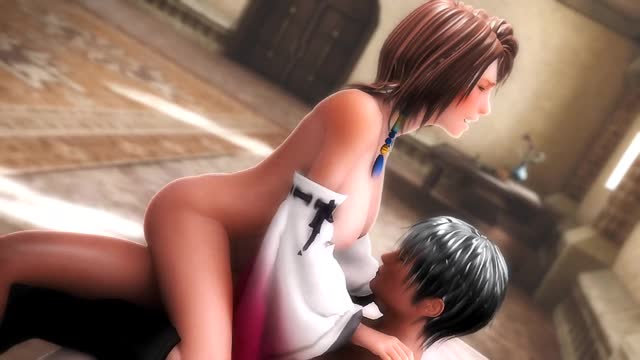 3D Animated Final_Fantasy_(series) Final_Fantasy_X Sound Yuna // 640x360 // 2.9MB // webm