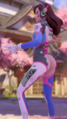 3D Blender D.Va Overwatch // 1080x1920 // 2.1MB // png