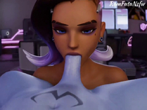 3D Animated Blender Overwatch RamFutaNsfw Sombra Widowmaker // 960x720, 4.2s // 301.0KB // mp4