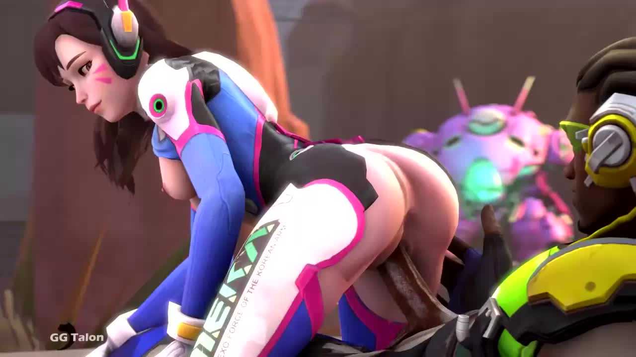 3D Animated D.Va Lucio Overwatch Sound Source_Filmmaker ggtalon noisysfm // 1280x720 // 2.4MB // webm