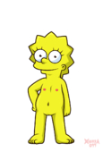 Lisa_Simpson The_Simpsons xierra099 // 821x1217 // 134.0KB // png