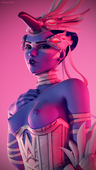 3D Blender Daintydjinn Overwatch Widowmaker // 1080x1920 // 524.8KB // jpg