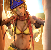 3D Final_Fantasy_(series) MrStranger Rikku XNALara // 1000x970 // 989.6KB // png