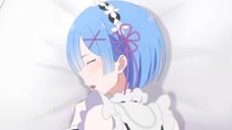 Animated Re_Zero Rem Sound akino // 1280x720 // 34.2MB // webm