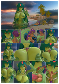 3D Giga_Mermaid Shantae Shantae_(Game) Source_Filmmaker URBANATOR // 1623x2289 // 3.6MB // png
