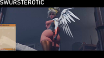 3D Animated Blender Mercy Overwatch Sound SwurstErotic // 1280x720, 25s // 2.3MB // mp4