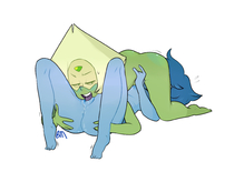 Lapis_Lazuli Peridot Steven_Universe blushmallet // 2164x1596 // 591.2KB // png