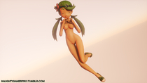 3D MMD Mallow Pokemon Pokemon_Sun_and_Moon // 2560x1440 // 2.7MB // png