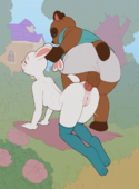 Animal_Crossing Animated Tom_Nook chelodoy ruby // 880x1200 // 1.5MB // gif