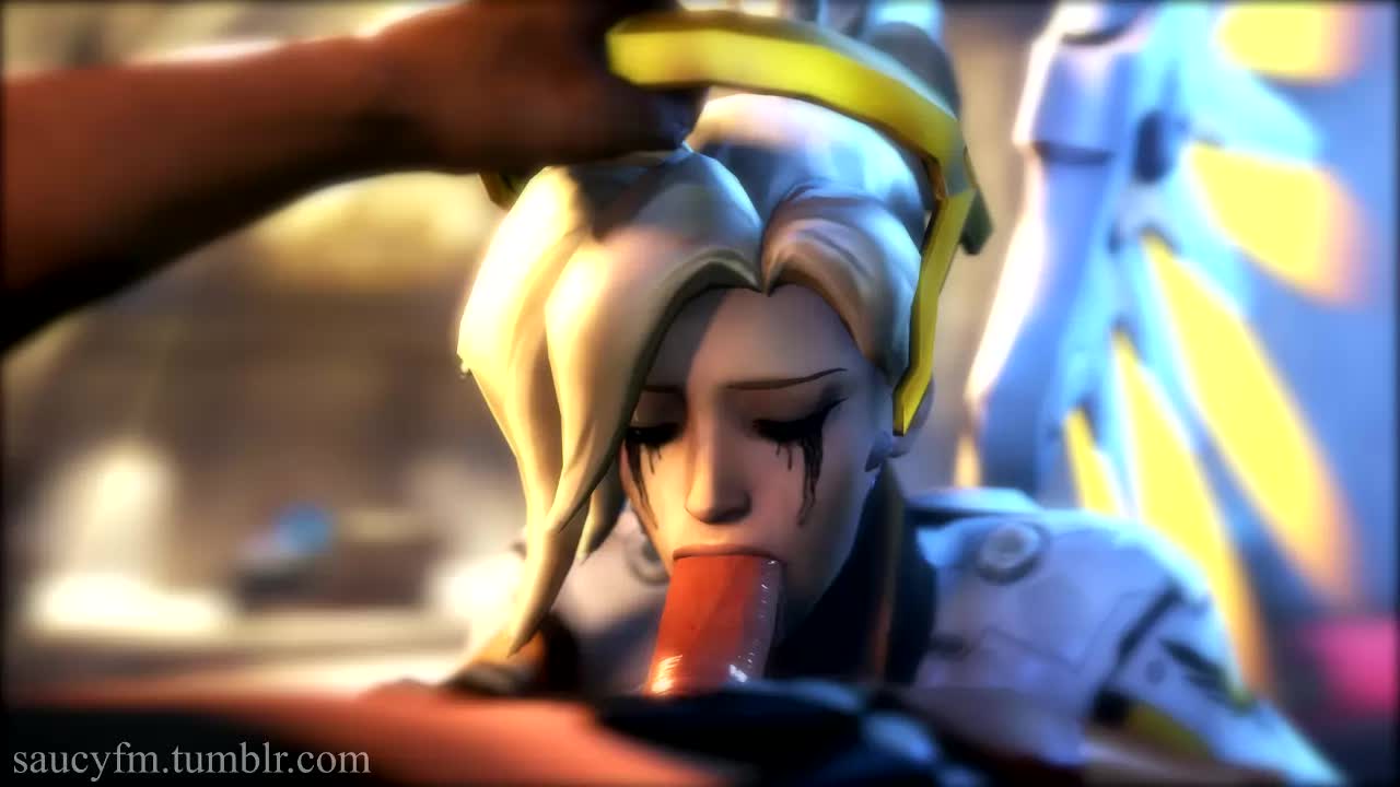 3D Animated Mercy Overwatch Source_Filmmaker saucyfm // 1280x720 // 401.0KB // webm