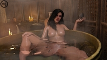 3D Th3Celtic The_Witcher_3:_Wild_Hunt Yennefer // 1920x1080 // 247.2KB // jpg