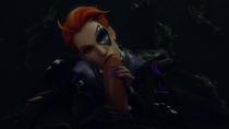 3D Leeterr Moira_(Overwatch) Overwatch Reaper_(Overwatch) Source_Filmmaker // 1920x1080 // 1.0MB // png