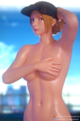 3D Blender Lucia_Morgan Street_Fighter bouquetman // 1280x1920 // 2.6MB // png