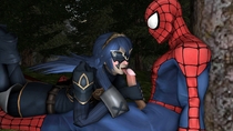 Crossover Fire_Emblem Fire_Emblem_Awakening Lucina Marvel Peter_Parker Spider-Man Spider-Man_(Series) Super_Smash_Bros. cowman // 1920x1080 // 1.2MB // jpg