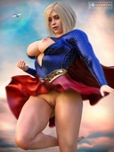 3D DC_Comics Power_Girl hyartik // 1625x2160 // 372.0KB // jpg