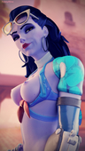 3D Blender Daintydjinn Overwatch Widowmaker // 1080x1920 // 819.1KB // jpg