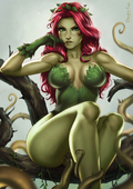 Batman_(Series) DC_Comics Poison_Ivy dandonfuga // 3508x4961 // 4.7MB // jpg