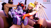 3D Blender Mercy Overwatch Widowmaker fireboxstudio // 1280x720 // 288.5KB // jpg