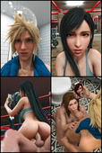 3D Aeris_Gainsborough Cloud_Strife Final_Fantasy_(series) Final_Fantasy_VII_Remake Tifa_Lockhart rantdox // 2040x3042 // 8.4MB // png