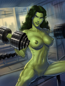 Avengers Marvel_Comics She-Hulk_(Jennifer_Walters) SunsetRiders7 // 750x1000 // 207.7KB // jpg
