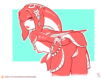 Mipha The_Legend_of_Zelda The_Legend_of_Zelda_Breath_of_the_Wild // 1155x893 // 432.8KB // jpg