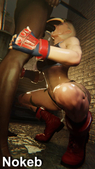 3D Animated Blender Cammy_White Street_Fighter nokeb // 720x1280, 7.9s // 6.1MB // webm