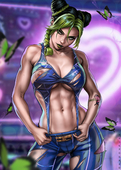 JoJo's_Bizarre_Adventure Jolyne_Cujoh dandonfuga // 3507x4928 // 1.3MB // jpg